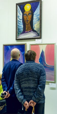 посетители выставок