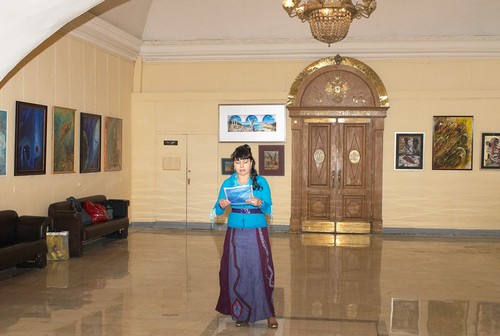 Выступление ПреобРАженской В.В.(Основательница Космического Полиискусства Третьего Тысячелетия Виктории ПреобРАженской, Создательница и главный режиссер Театра-Мистерий, Поэтесса, Композитор, ТеоСоф, Живописец, ФилоСоф, член Международного Художественного Фонда, член Творческого Союза профессиональных художников) Выступление ПреобРАженской В.В.(Основательница Космического Полиискусства Третьего Тысячелетия Виктории ПреобРАженской, Создательница и главный режиссер Театра-Мистерий, Поэтесса, Композитор, ТеоСоф, Живописец, ФилоСоф, член Международного Художественного Фонда, член Творческого Союза профессиональных художников)