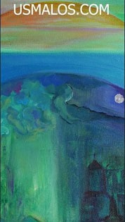 О Картине «Под голубыми Небесами» и куполе над Землёй. В. ПреобРАженская #планетаземля #живопись