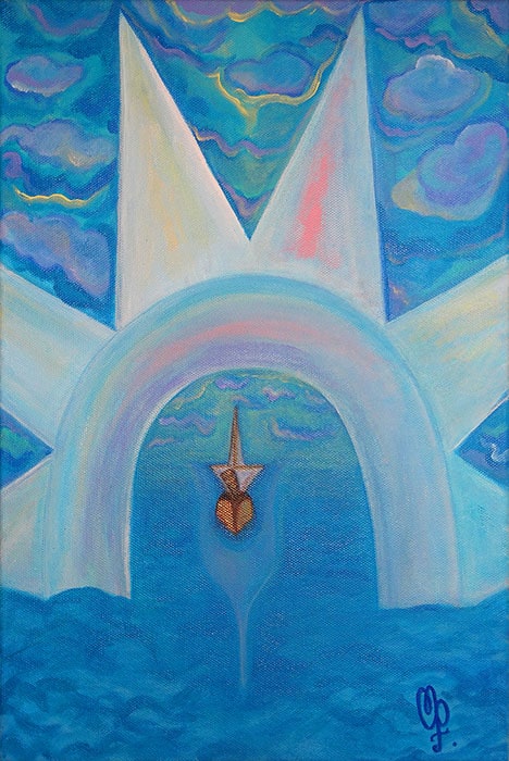 «Gateway to PaRAdise » /24-25.03.2024/ Сanvas, acryl. 60х40